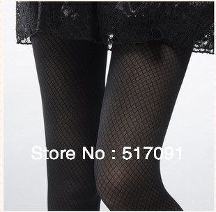 Free shipping Spring summer new fashion grid women's pantyhose stockings Sexy silk stockings leggings A038