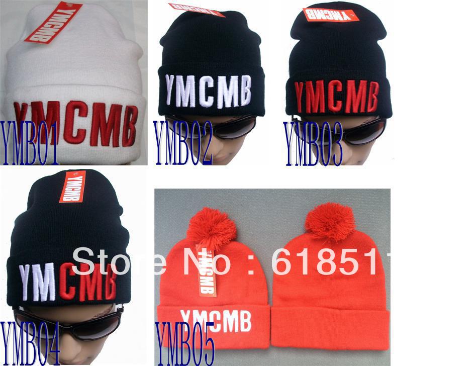 Free shipping-Stay warm outdoor!! YMCMB BEANIE HATS,Fashion Unisex Wool Caps,20Pcs/Lot