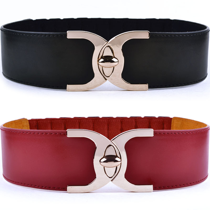 Free Shipping Strap female fashion wide cummerbund genuine leather belt women's cowhide strap all-match decoration belt