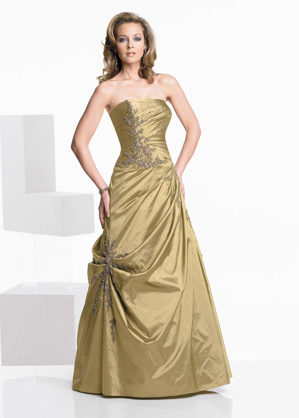 Free Shipping Strapless Ball Gown, #PPD003YY