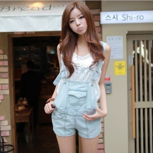 FREE SHIPPING! Summer 2012 new arrival Women jumpsuit shorts women's jumpsuit summer