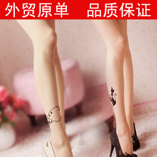 free shipping Summer legging love anklets stockings ultra-thin transparent pantyhose female stockings