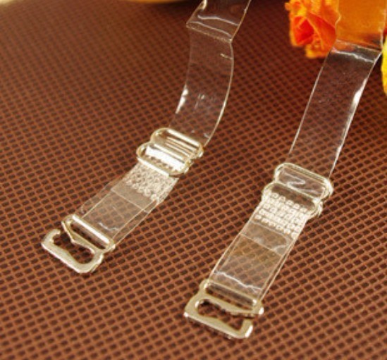 Free shipping!Summer mm 1 1 high quality steel buckle shoulder strap, transparent shoulder strap