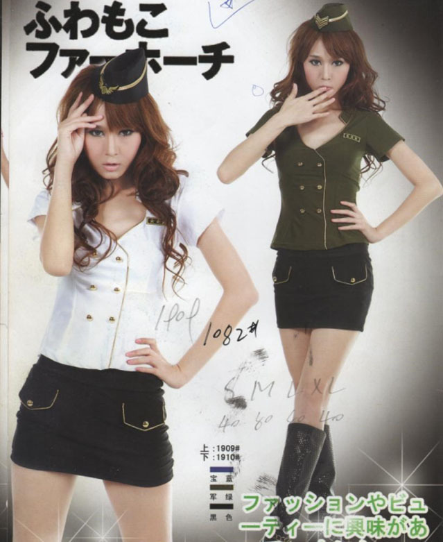 Free shipping Summer short-sleeve work wear sauna, technicalness service stewardess uniforms work wear women's skirt