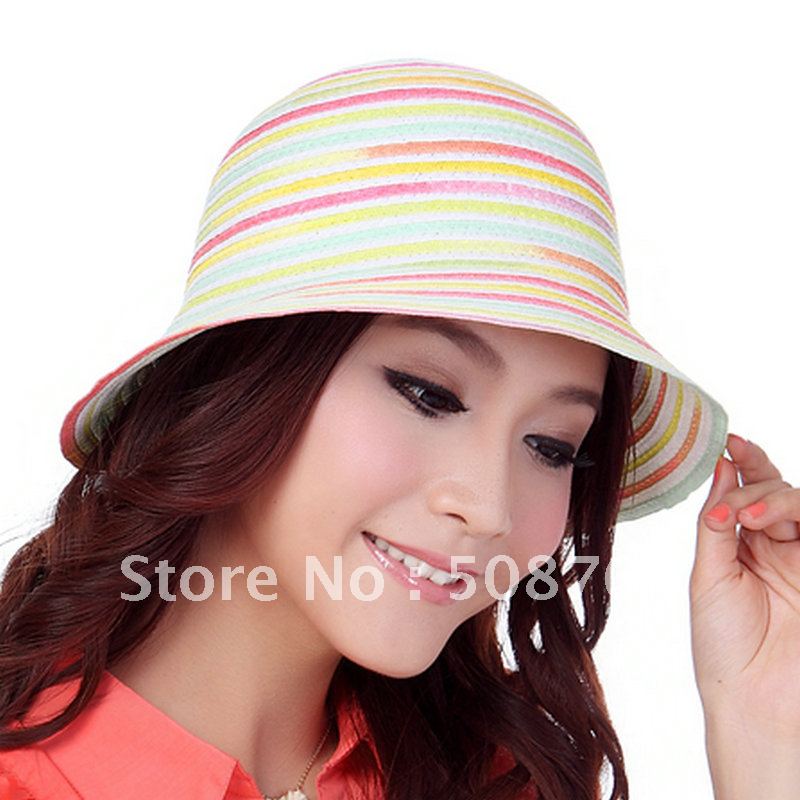 Free shipping Sweet cap beach cap strawhat female summer women's hats casual caps 291
