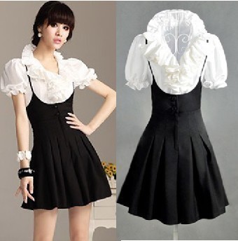 Free shipping Sweet elegant fashion Women Slim Black Rompers, Short Ladies Jumpsuits 030202 size  S M L XL