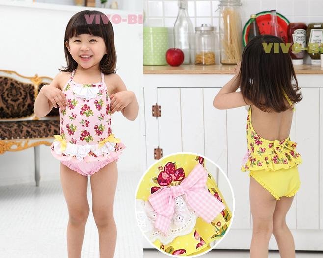 free shipping    swimsuits for kids  girl swim wear  swimwear bikini   2 color  5pcs/lot