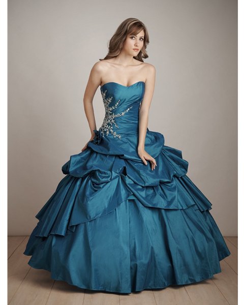 Free shipping Taffeta With Embroidery Quinceanera Dress HOW-QC-26679 Gowns Evening/Prom/Homecoming Dresses