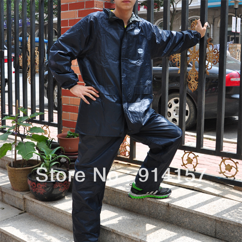 Free shipping! Teehan reversible waterproof raincoat set split raincoat yy7013