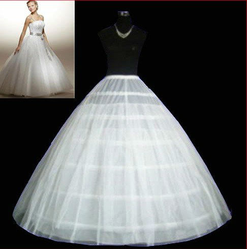 Free shipping The finished product  adjustable wedding dress accessories-petticoats 6-Hoops
