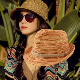 free shipping The new hat / imported straw hat / nature / visor cap / Hat summer