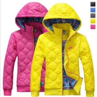Free shipping! The new winter clothing naike woman movement cotton-padded clothes fashion leisure coat down jacket