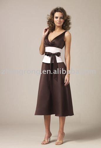Free shipping---The Newest Style---Superior quality---Fashion satin Evening dress