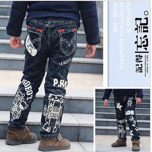 free shipping The supply brand children's clothing 8817 hot-selling children's clothing jeans