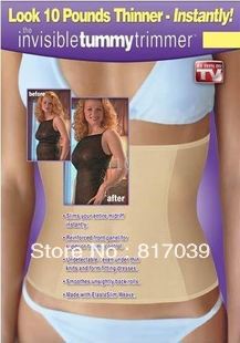Free shipping the Tummy Trimmer plastic belt / body sculpting clothing / abdomen belt / thin clothing