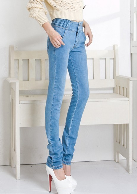 Free Shipping Thickening jeans women's  spring 2013 clothing clothes Wholesale
