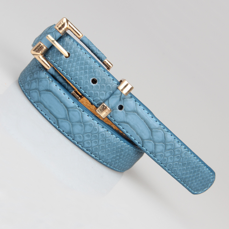 Free Shipping Thin belt all-match decoration genuine leather belt women's fashion strap