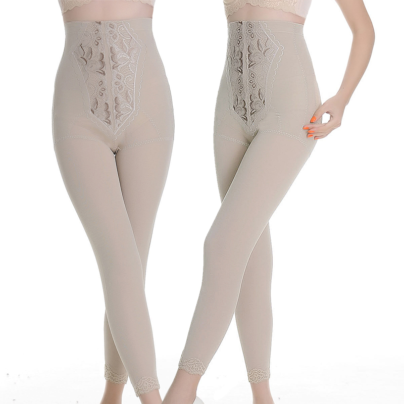 Free shipping Thin waist bamboo beam ultra high plastic pants abdomen shaper butt-lifting drawing