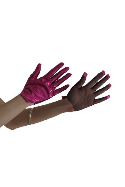 Free shipping This Lover of Beauty Gloves front is stretch mesh,the back is pink leather