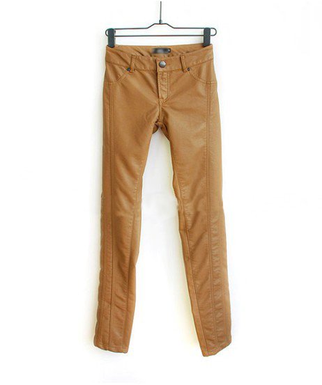 Free Shipping Tight stretch leather PU trousers pants FM120369