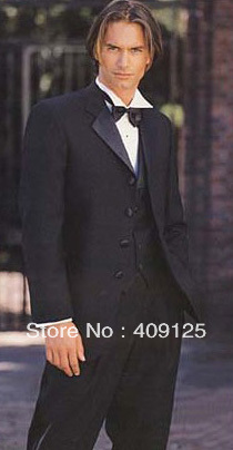 FREE shipping Top men's wedding suits Groom wear complete designer tuxedos Bridegroom groomsmen suits for men custom-made N369