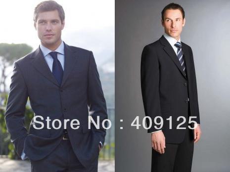 FREE shipping Top men's wedding suits Groom wear complete designer tuxedos Bridegroom groomsmen suits for men custom-made N405