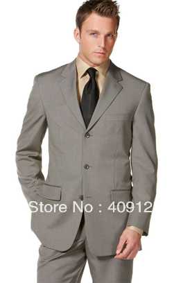 FREE shipping Top men's wedding suits Groom wear complete designer tuxedos Bridegroom groomsmen suits for men custom-made N419
