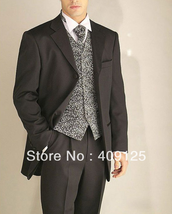 FREE shipping Top men's wedding suits Groom wear complete designer tuxedos Bridegroom groomsmen suits for men custom-made N426
