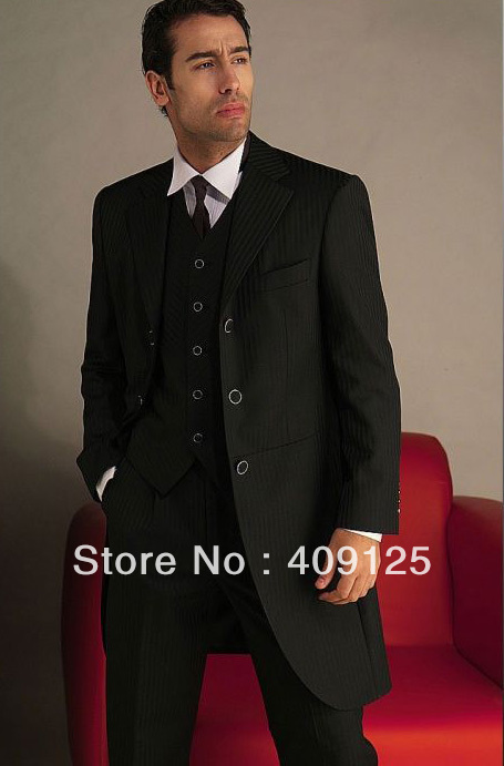 FREE shipping Top men's wedding suits Groom wear complete designer tuxedos Bridegroom groomsmen suits for men custom-made N438