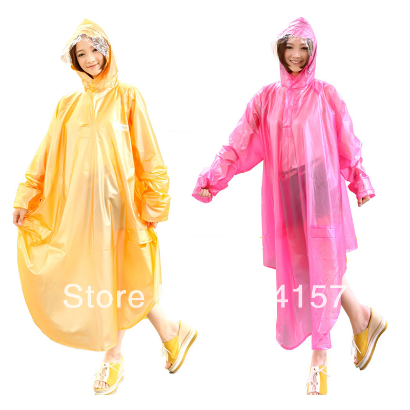 Free shipping! Translucent Burberry bicycle motorcycle with sleeves singleplayer electric bicycle poncho water-resistant