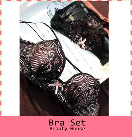 Free shipping U-lace lingerie bra sets gather sexy underwear sets woman bra sets F0113