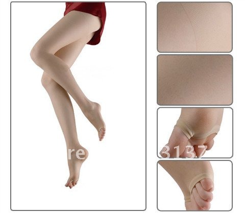 Free Shipping! Ultra-thin open toe silk socks pantyhose step on the foot sandals stockings