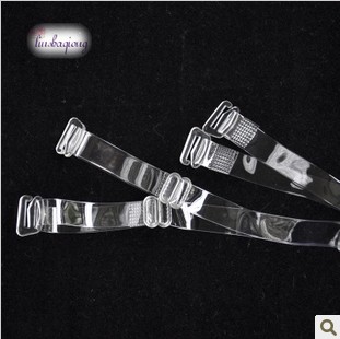 Free shipping Underwear accessories transparent tape shoulder strap invisible tape basic high quality replacement shoulder strap