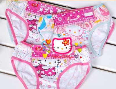 Free shipping /  underwear briefs/Children s underwear / cartoon briefs /2012 Hello Kitty children's underwear/D-96-256
