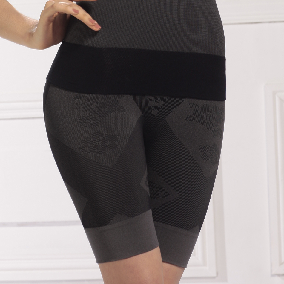 Free shipping Underwear rose jacquard slender waist butt-lifting high waist slimming body shaping beauty care pants 2