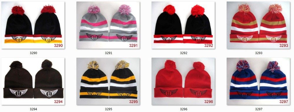 Free shipping Unkut  Beanies with pom,Snapback caps beanies for men,Wings Snapback caps,sports caps,basketball beanies hats