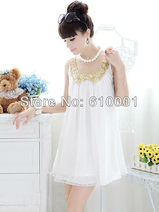 Free Shipping US$10,Good Chiffon Quality Maternity Dresses Plus Size Dress ,2013,MM FASHION2596