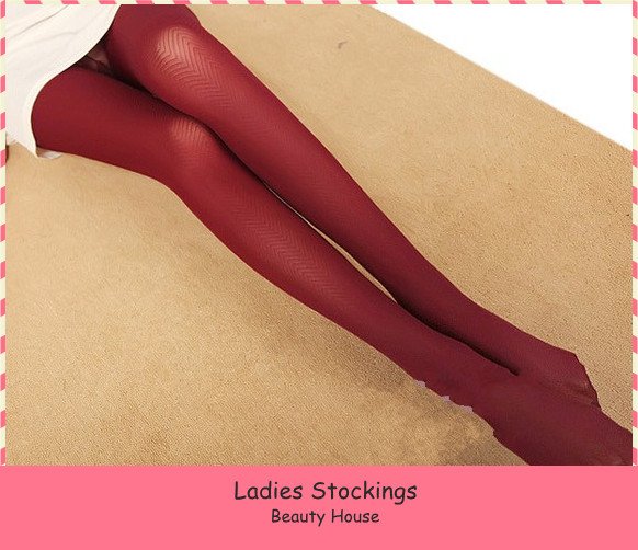 Free shipping velvet thin tights female herringbone wavy lines bottoming pantyhose lady stocking drop shipping F0045