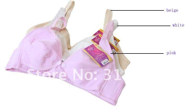 Free shipping via DHL/UPS, Lactation bra, cotton bra, wholesale 20pcs/lot