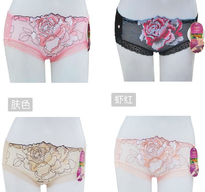 Free shipping via DHL/UPS, super soft  lady's pants, briefs, Collagen fiber material, wholesale 60pcs/lot