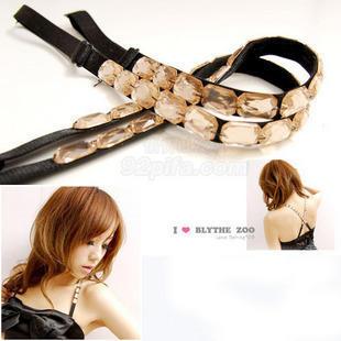 Free Shipping Vivi - stone gem shoulder strap transparent tape bra shoulder strap Discount Store