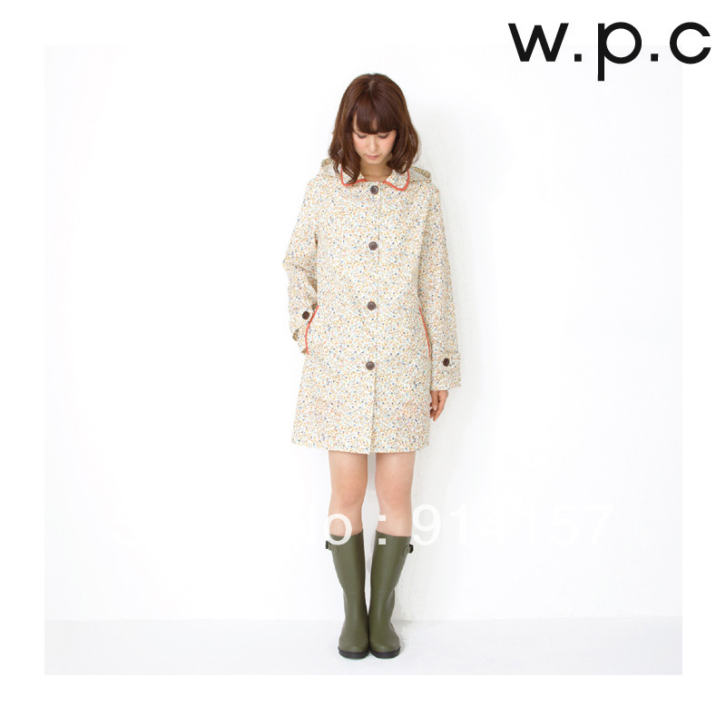 Free shipping! W . p . c - fashion raincoat fashion trench - small - r-1021