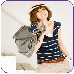 Free shipping W121 v stripe knitted sweater shirt