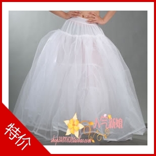 Free shipping Wedding dress formal dress accessories - boneless skirt stretcher hard network pannier qc455