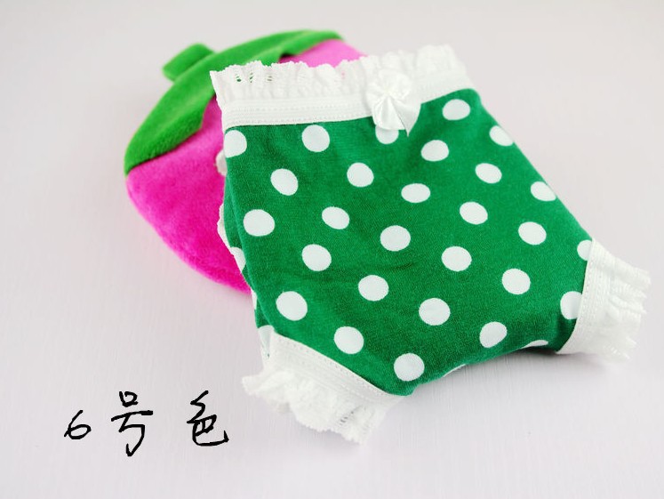 free shipping weekly green  underwear women panties for boxer women  lingerier cotton  underwear briefs mixed color 12pcs/lot