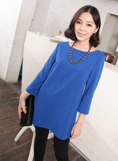 Free Shipping Western Style Fashionable Half Sleeves Chiffon Dress, Fashion Women's Dresses+Wholesale/Retail/Drop Ship