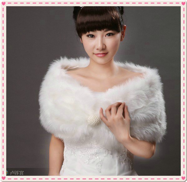 free shipping white ivory 2012 free shipping : wholesale Wedding accessories bridal wool wraps