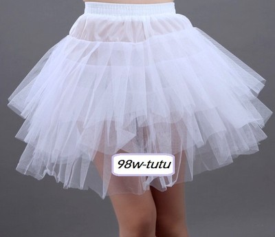 FREE Shipping! White Tutu Wedding Dress Petticoat