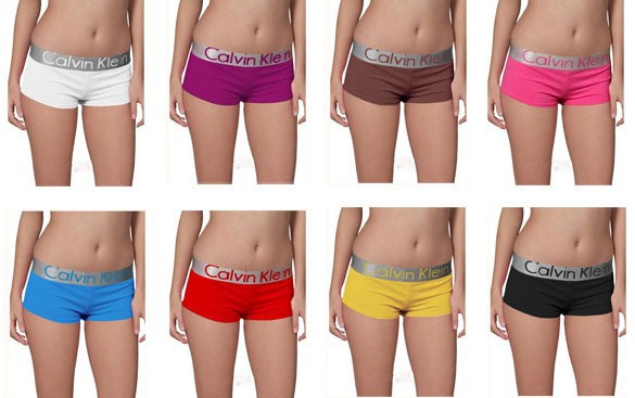 Free Shipping Wholesale 100PCS/Lot New Cotton Women's Underwear / Women's Boxer Brief / Boxer Shorts Underwear