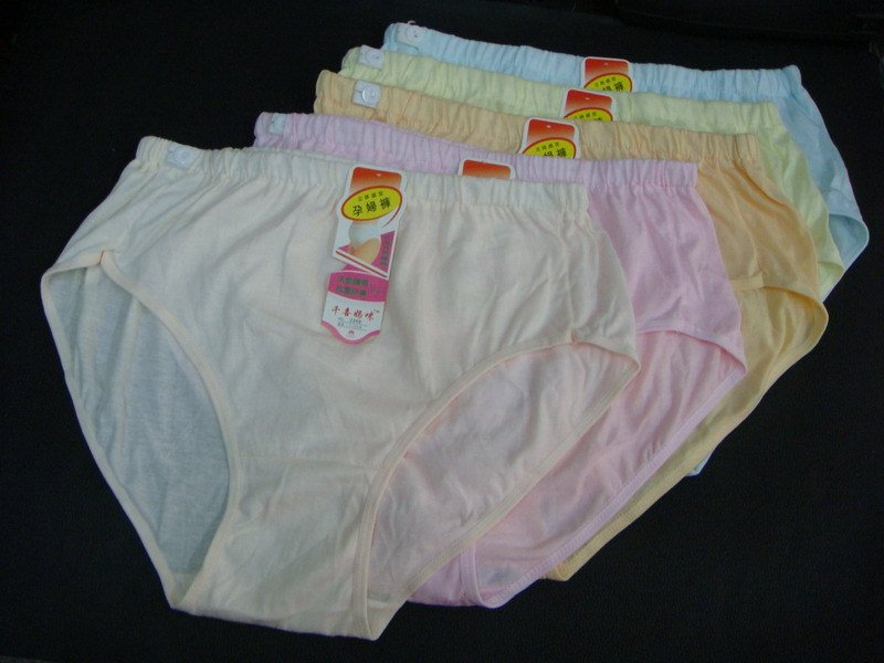 free shipping wholesale 12pc/lot cotton adjustable maternity UNDERWEAR/pregant woman briefs/woman abdominal triangle pants